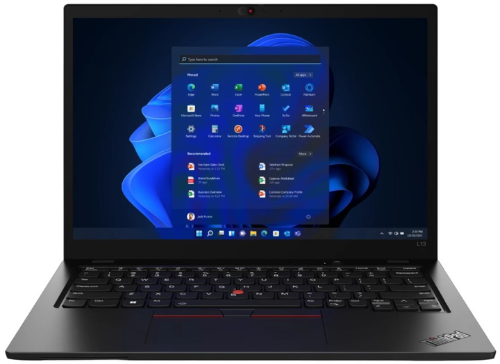 Laptop Lenovo ThinkPad L13 Clam G4 (21FG0007PB) Thunder Black - obraz 1