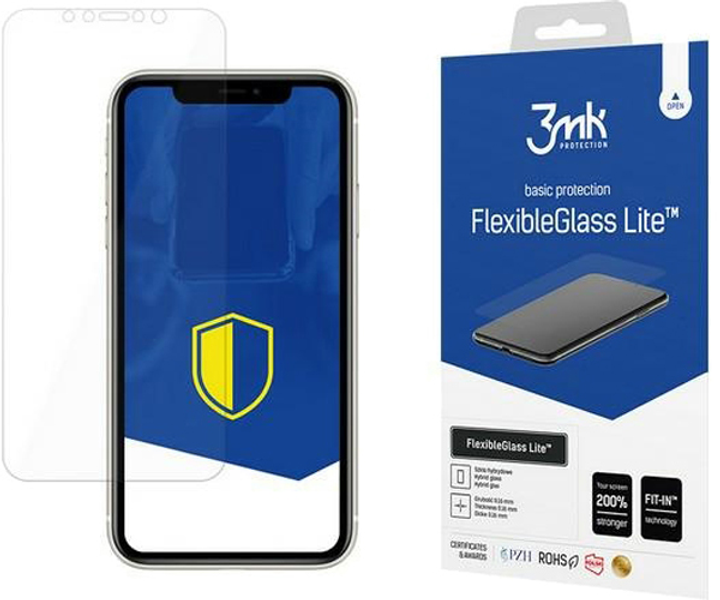 Szkło ochronne 3MK FlexibleGlass Lite do Apple iPhone 11 (5903108183598) - obraz 1