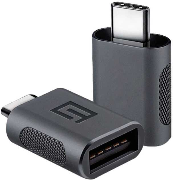 Адаптер ArmorStandart OTG Type-C to USB-A Space Grey (ARM69356