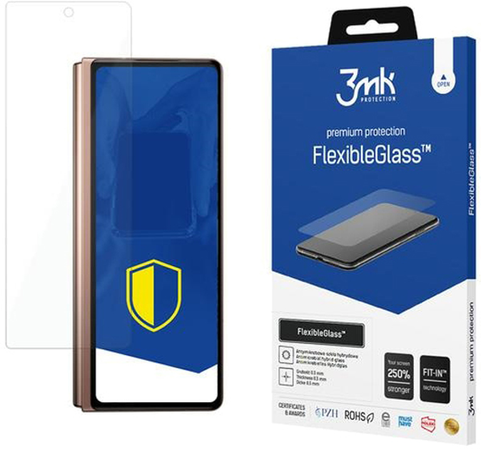 Szkło ochronne 3MK FlexibleGlass do Samsung Galaxy Fold 2 5G (5903108457873) - obraz 1