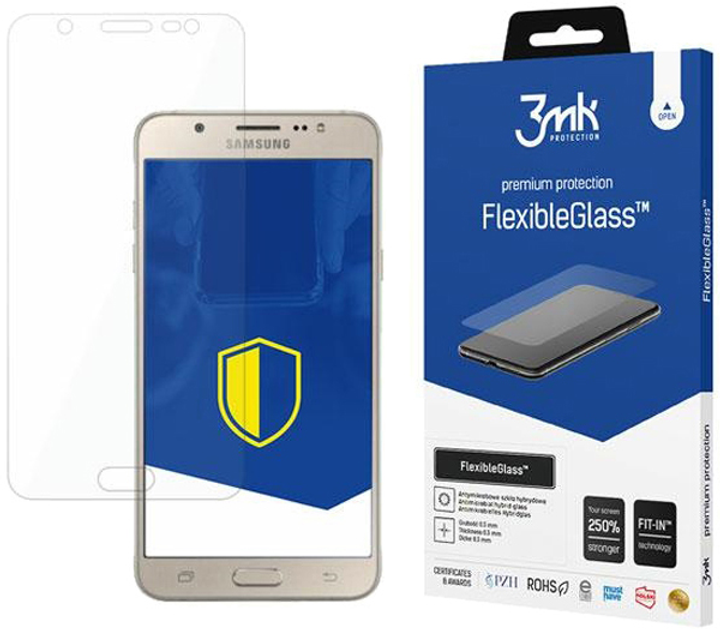 Szkło ochronne 3MK FlexibleGlass do Samsung Galaxy J7 SM-J710 2016 (5901571176086) - obraz 1