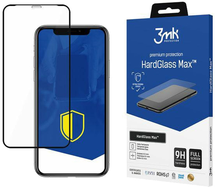 Szkło hartowane 3MK HardGlass do Apple iPhone 11 Pro Max (5903108150330) - obraz 1