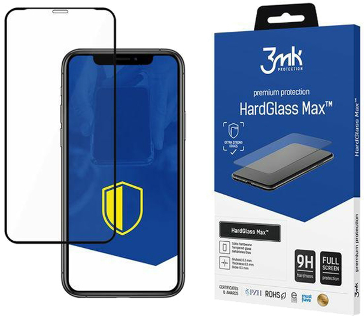 Захисне скло 3MK HardGlass для Apple iPhone Xr (5903108036832) - зображення 1