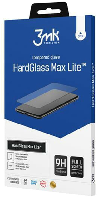 Szkło hartowane 3MK HardGlass do Apple iPhone 15 (5903108530996) - obraz 1