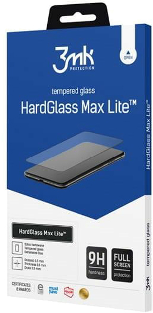 Захисне скло 3MK HardGlass для Oppo Reno 8 Pro (5903108497756) - зображення 1