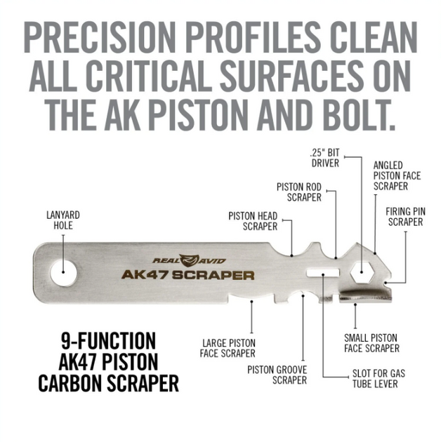Набір для чистки зброї АК 47 7.62 Real Avid Gun Boss Cleaning Kit - зображення 2