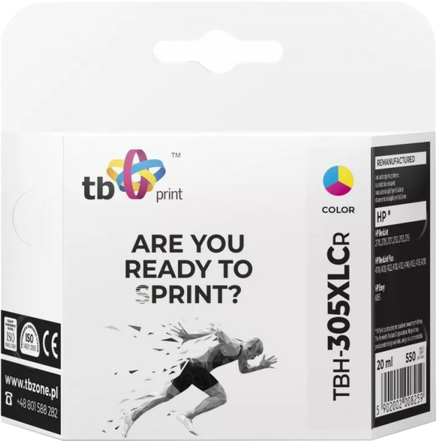 Картридж TB Print для HP Deskjet 2710 Refurbished Color (TBH-305XLCR ...