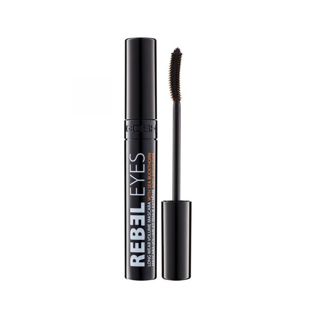 Туш для вій Gosh Rebel Eyes Long Wear Об'ємна 001 Black 10 мл (5711914077983) - зображення 1