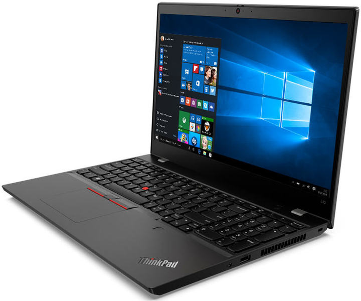 Laptop Lenovo ThinkPad L15 G1 (20U3006LPB) Black - obraz 2