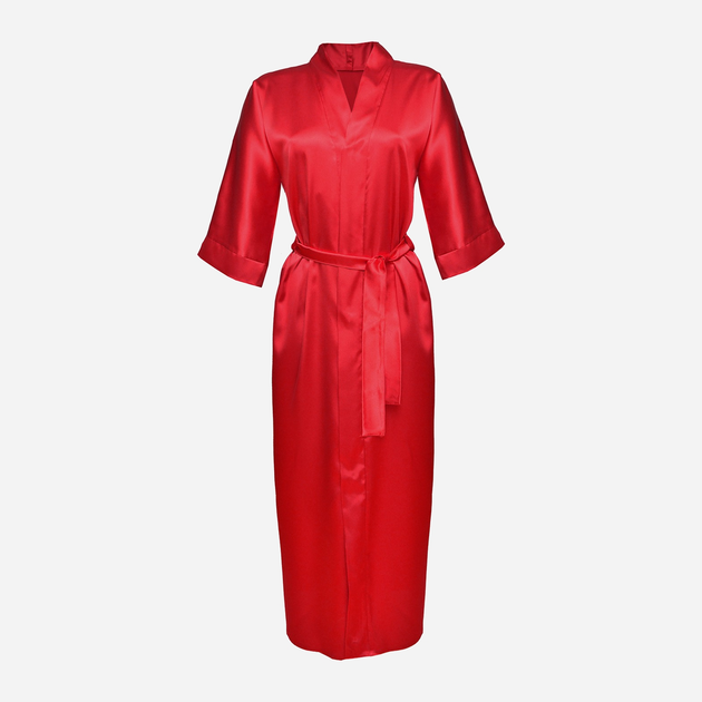 Szlafrok DKaren Plus Size 130 4XL Red (5901780636548) - obraz 2