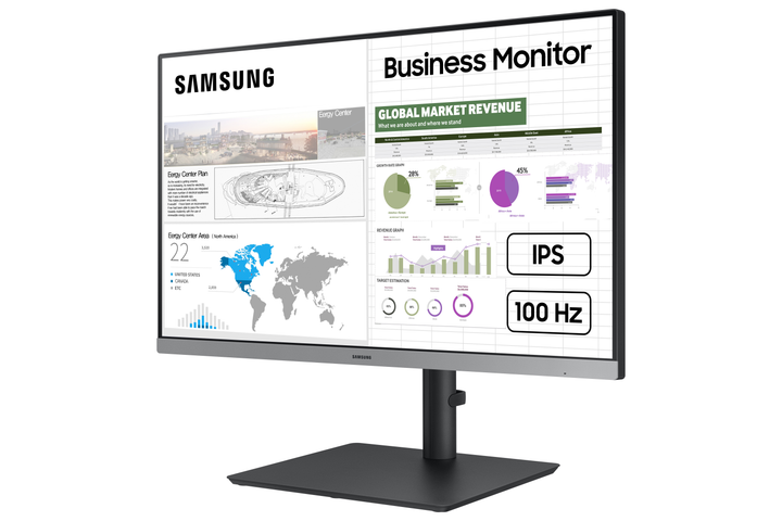 Монитор 24" Samsung Professional LS24C430 (LS24C430GAIXCI) FullHD IPS / 100Hz / SMART Eco Saving / USB Hub / Pivot - изображение 11