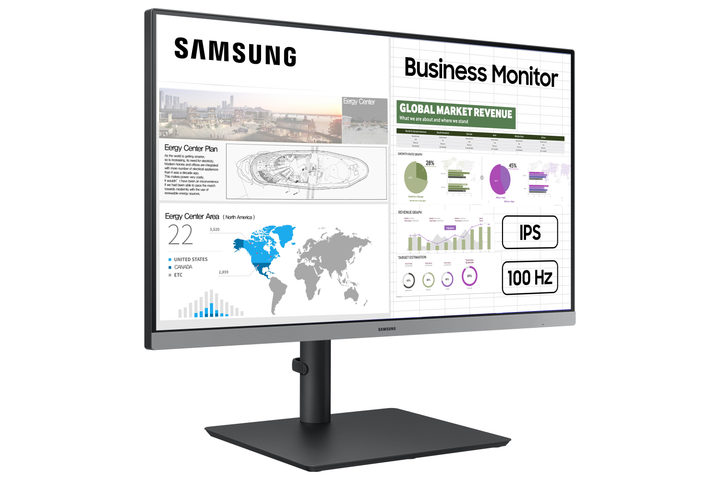 Монітор 27" Samsung Professional LS27C430 (LS27C430GAIXCI) FullHD IPS / 100Hz / SMART Eco Saving / USB Hub / Pivot - зображення 12