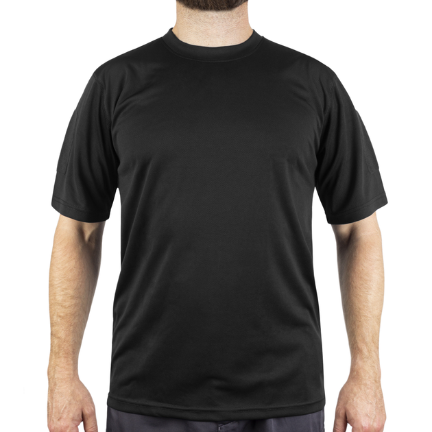 Футболка Sturm Mil-Tec Tactical T-Shirt QuickDry Black L (11081002) - изображение 1