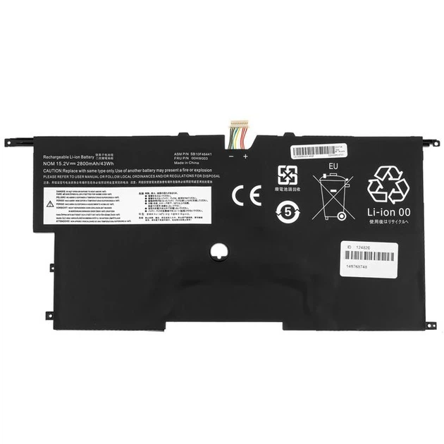 Neu 45N1700 45N1701 45N1702 45N1703 Für Lenovo ThinkPad X1 Carbon 14 Gen 2 Gen3 20a7 20a8