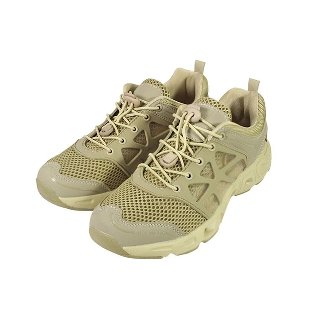 Тактические кроссовки Han-Wild Outdoor Upstream Shoes Sand 40 спецобувь военторг - изображение 1