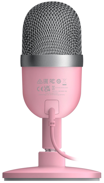 Mikrofon Razer Seiren Mini Quartz Pink (RZ19-03450200-R3M1) - obraz 2