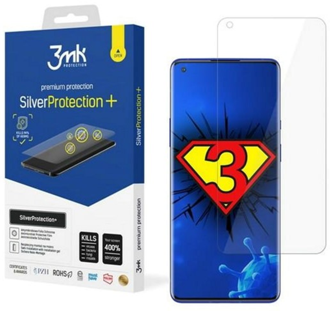 Захисна плівка 3MK Silver Protect+ для OnePlus 8 Pro (5903108303408) - зображення 1