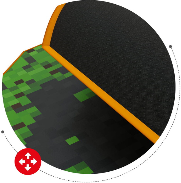 Геймерський килимок під крісло Huzaro FloorMat 4.0 Pixel (HZ-FloorMat 4.0 Pixel) - зображення 5