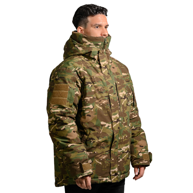 Тактична зимова куртка Multicam (Мультикам) KT-001 розмір L - зображення 1