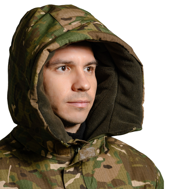 Тактичная зимова куртка Multicam (Мультикам) МОЛЛІ розмір XL - изображение 2