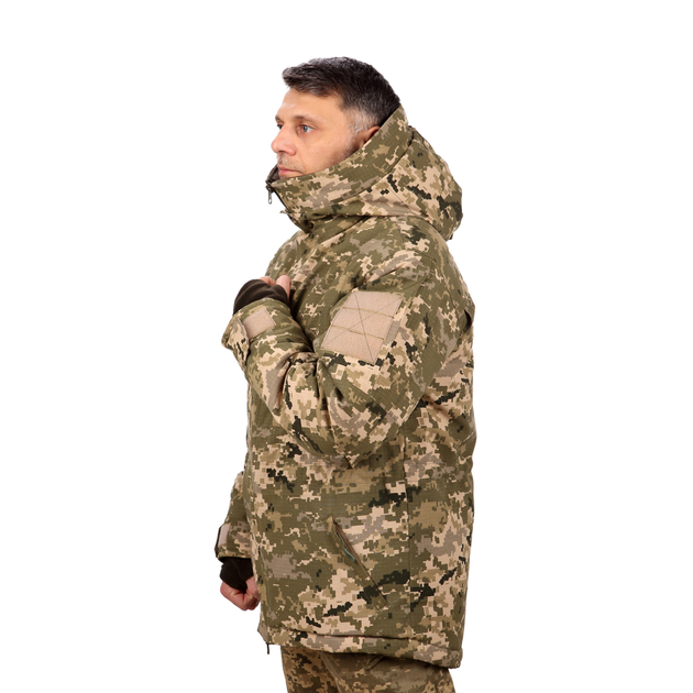 Тактична зимова куртка піксель KT-002 розмір S - зображення 2