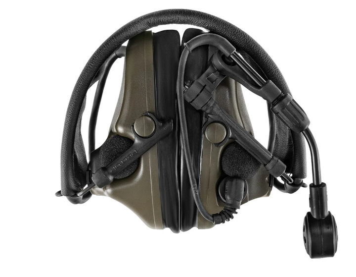 Профессиональные Вертикальные Активные Тактические Наушники Peltor ComTac XPI Олива MT20H682FB-38 - изображение 6