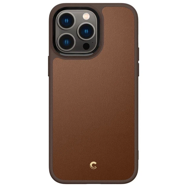 Чехол Spigen Cyrill Kajuk для iPhone 14 Pro Max with MagSafe Saddle Brown - изображение 3