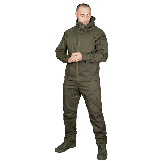 Костюм тактический CamoTec STALKER 3.0 CANVAS Olive 2XL - изображение 2