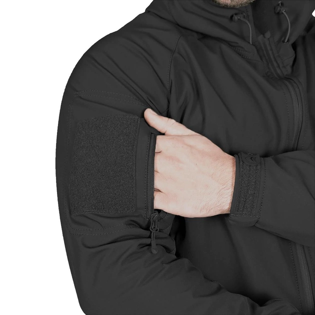 Куртка демісезонна Stalker Чорна Camotec розмір XXL - изображение 2