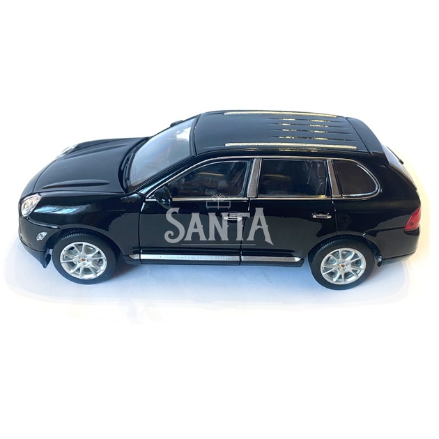 Игрушечная машинка металлическая WELLY 1:24 PORSCHE CAYENNE TURBO, черный, 20*8*7 см (22431W) - изображение 8
