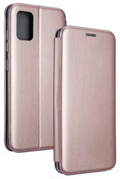 Etui z klapką Beline Book Magnetic do Samsung Galaxy A21 Rose gold (5903657572072) - obraz 1