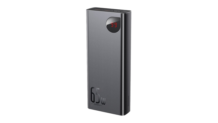 Портативный Аккумулятор Power Bank Baseus Amblight Digital Display Quick Charge Black 20000 mAh 65 W - изображение 5