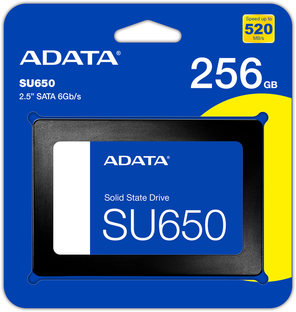 SSD диск ADATA Ultimate SU650 256GB 2.5" SATA III 3D NAND (ASU650SS-256GT-R) - зображення 5