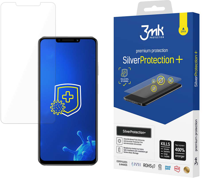 Захисна плівка 3MK SilverProtection+ для Huawei Nova Y91 антибактеріальна (5903108534376) - зображення 1