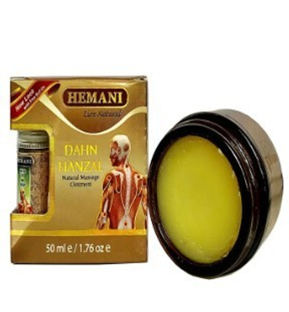 Согревающая мазь с Ханзалем Hemani Dahn Hanzal от суставных болей 50 мл 1178 - изображение 2