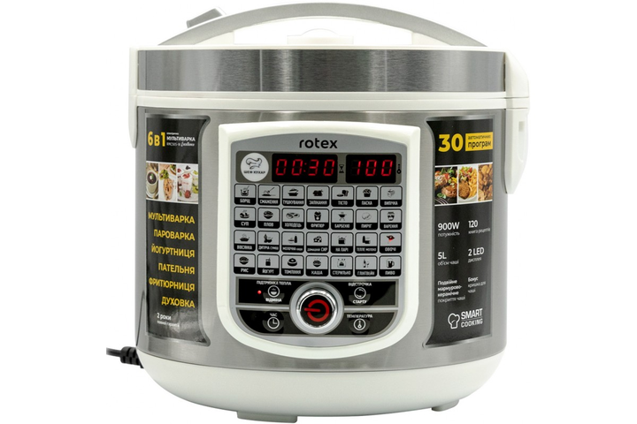 Мультиварка Rotex RMC505-W Excellence - зображення 1