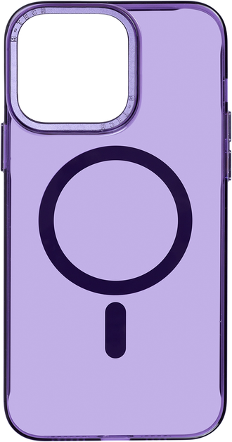 Акція на Панель ArmorStandart Y23 MagSafe для Apple iPhone 14 Pro Transparent/Purple від Rozetka