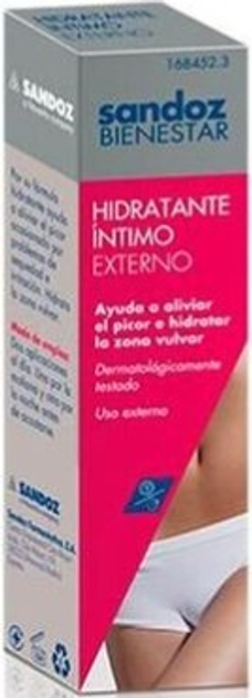 Krem do higieny intymnej Sandoz Hydration Cream Intimate Wellness 30 g (8470001684523) - obraz 1