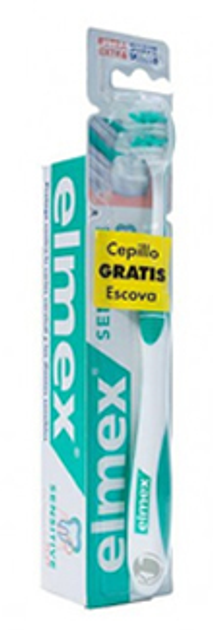 Zestaw Elmex Sensitive Plus Toothpaste 75 ml+Toothbrush (8424657040721) - obraz 1