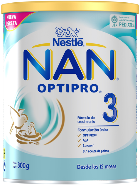 Молочна суха суміш Nestle Powdered Growth Formula Nan Optipro 3 Of 800 г (7613032875268) - зображення 1