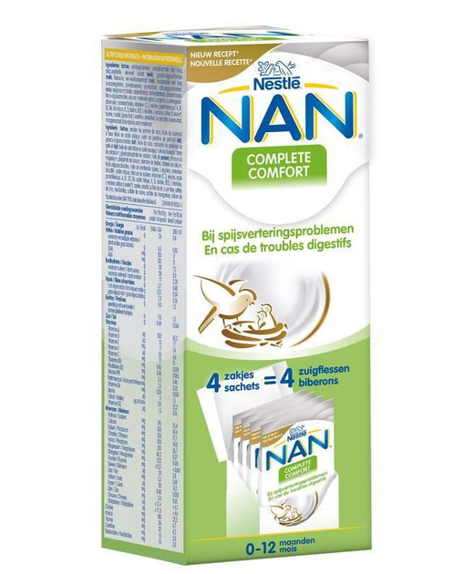 Молочна суха суміш для дітей Nestle Nan Confort Total 4 x 26.2 г (7613039318393) - зображення 1