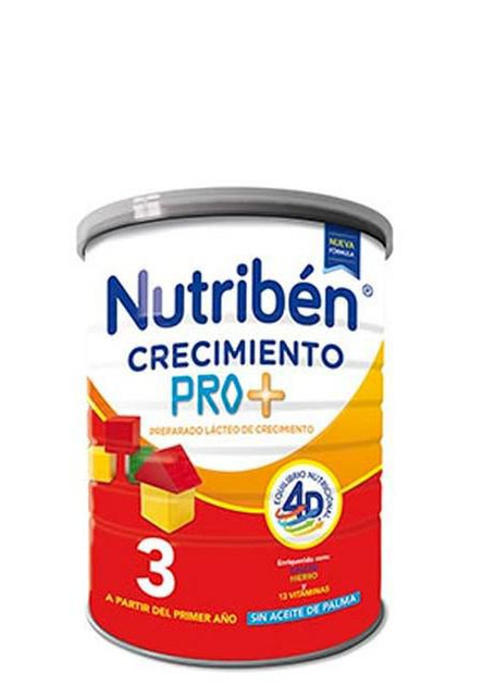 Mleko w proszku dla dzieci Nutriben Nutribn Growth 800 g (8430094303824) - obraz 1