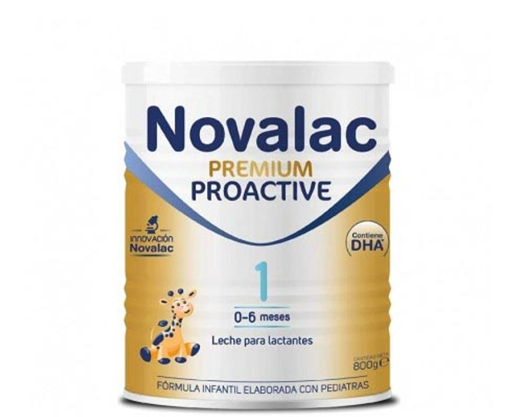 Mleka modyfikowane dla dzieci Novalac Premium Proactive 1 800 g (8470001993373) - obraz 1