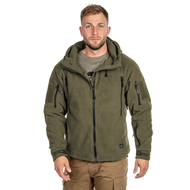 Куртка тактична флісова Helikon-Tex Patriot Olive S - изображение 2