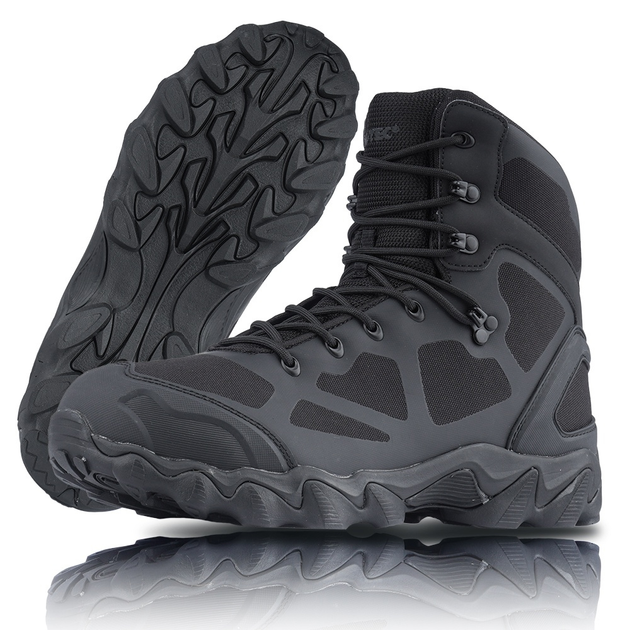 Тактичні черевики MIL-TEC Chimera HIGHT Black 41 (265 мм) - зображення 1