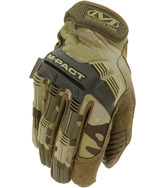 Рукавиці повнопалі Mechanix M-Pact Gloves Multicam S - зображення 1