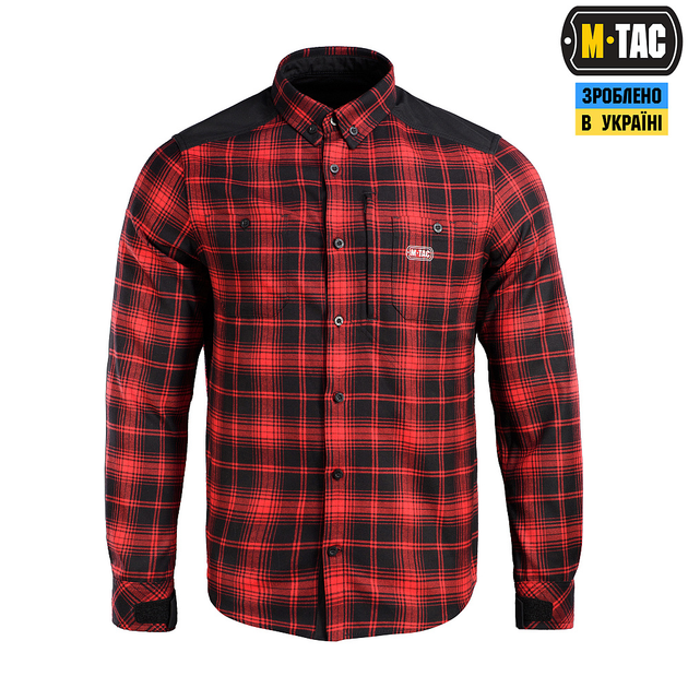 M-Tac рубашка Redneck Shirt Red/Black 2XL/R - изображение 1