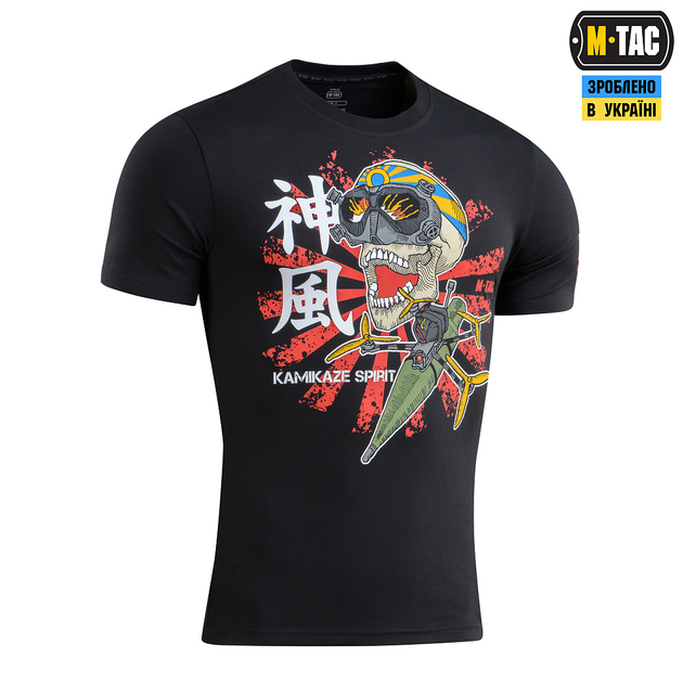 M-Tac футболка Kamikaze Spirit Black XS - изображение 2