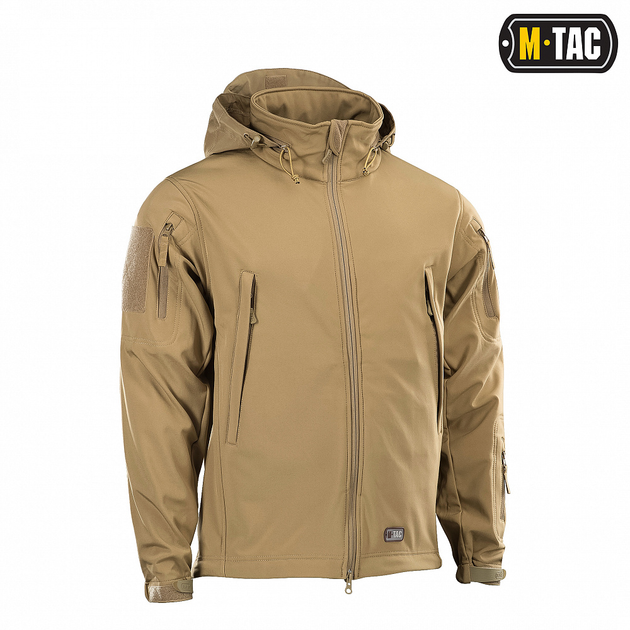 M-Tac куртка Soft Shell Tan L - зображення 1