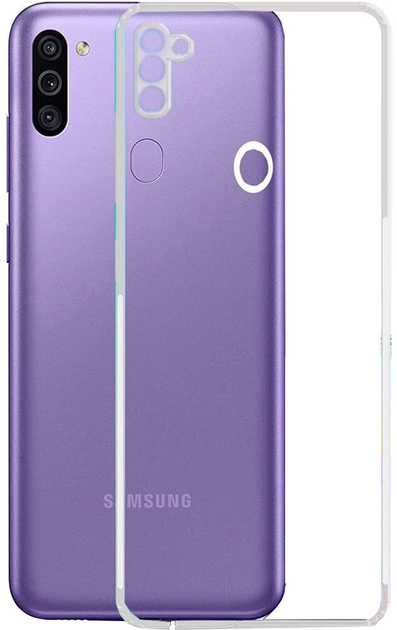 Etui plecki Beline Candy do Samsung Galaxy M11 Transparent (5903657577770) - obraz 1